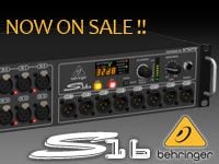 BEHRINGER X32のポテンシャルを最大限に引き出すステージボックスS16が待望の入荷！