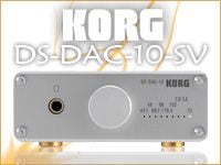 KORG DS-DAC-10に新色シルバーが登場！