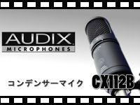 AUDIX コンデンサーマイク CX112Bの動画をアップしました。