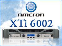 AMCRONパワーアンプ　XTi6002 アウトレット特価販売中です。