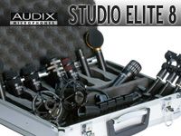 ドラム用マイクの最強キットAUDIX/STUDIO ELITE 8を数量限定で値下げしました！