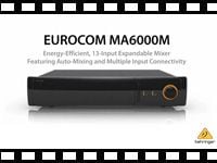 BEHRINGER: EUROCOM MA6000シリーズの動画をアップしました。