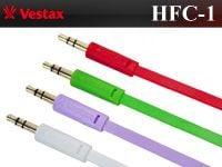 VESTAXから、カラーバリエーション豊富なステレオミニケーブル「HFC-1 1.2m」が登場しました！