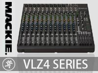 Mackie VLZシリーズが「VLZ4」としてリニューアル