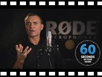 動画「RODE: 60 SECONDS ON YOUR SOUND 1 -サウンドに関するテクニック 1」をアップしました。