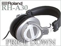 ROLANDオープンエアー型モニターヘッドホン「RH-A30」を数量限定スペシャルプライスでご提供！