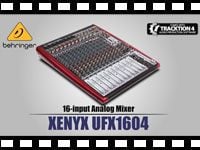 BEHRINGER アナログミキサー XENYX UFX1604の動画をアップしました。