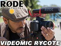 デジタル一眼レフカメラ向けマイク「RODE/VIDEOMIC RYCOTE」が発売されました！