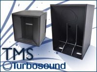 優れた音質と高いポータビリティの融合！TURBOSOUND/TMSシリーズ入荷！