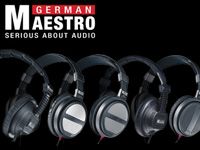 独GERMAN MAESTRO社のプロフェッショナルモニターヘッドホンの取り扱いを開始！