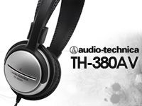 コストパフォーマンスに優れた、AUDIO TECHNICAのAVモニターヘッドホン「TH-380AV」を数量限定特価！