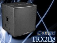 最高峰サブウーハー「CARVIN/TRX2118」を台数限定特価！