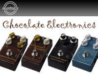 新たな純国産エフェクターブランド「CHOCOLATE ELECTRONICS」