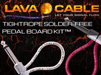 LAVA CABLE / Lava TightRope Solder-Free Kit Right Angle取り扱い始めました。