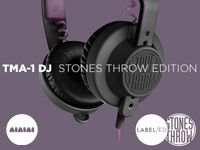 AIAIAIから、アメリカ西海岸を代表する音楽レーベルStones Throw(ストーンズ・スロウ)とコラボレーションしたDJ用ヘッドホン「TMA-1 Stones Throw Edition」が登場！