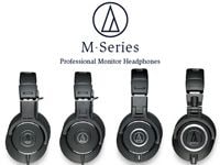 AUDIO TECHNICAより、スタジオモニターヘッドホン「Mシリーズ」の新製品、「ATH-M50X」「ATH-M40X」「ATH-M30X」「ATH-M20X」が登場！