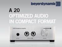 BEYERから、ヘッドホン本来のポテンシャルを引き出すヘッドホンアンプ「A20」が登場。