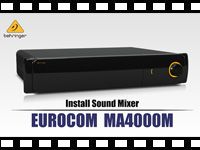 動画「BEHRINGER 設備用ミキサー MA4000M」をアップしました。