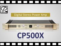 動画「CLASSIC PRO パワーアンプ CP500X」をアップしました。