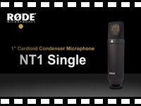 「RODE コンデンサーマイク NT1 Single」の動画をアップしました。