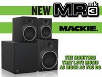 MACKIE パワードスタジオモニターMRmk3シリーズ発売開始