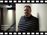 「BEHRINGER X32 - Paul Wells（Rozzi Crane エンジニア）インタビュー」の動画をアップしました。