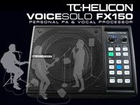 パーソナルPAスピーカー＆ボーカル・プロセッサー『VoiceSolo FX150』