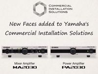小規模設備に最適なコンパクトパワーアンプ「YAMAHA/MA2030、PA2030」取扱開始
しました。
