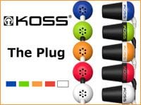 KOSSの人気カナル型イヤホン「The Plug」より、新カラーが発売！