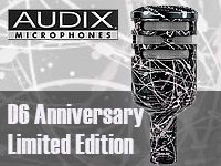 AUDIX D-6の30周年モデル限定発売