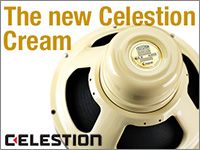 CELESTION新ギタースピーカーユニットCream販売開始！