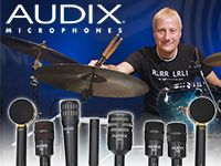 AUDIXのエンドーサーにグレッグ・ビソネットが仲間入り