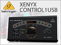 モニター・コントローラー BEHRINGER「XENYX CONTROL1USB」