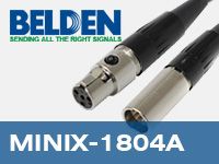 BELDEN/MINIX-1804Aシリーズの取り扱いを開始しました！