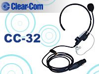 CLEAR-COMのヘッドセット「CC-32」が入荷しました！