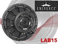 EMINENCEスピーカーユニット「LAB15」を限定特価で販売中！