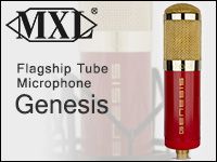 MXLの真空管コンデンサーマイク「Genesis」限定特価販売中！