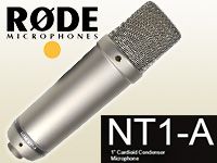 RODEのコンデンサーマイク「NT1-A」が入荷しました！