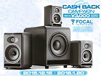Focalキャッシュバック・キャンペーン開催！！