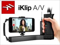 IK Multimedia社のiKlip A/V販売開始！