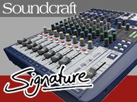 アナログミキサー Soundcraft「Signature10」「Signature 12」入荷！