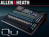 コンパクト・デジタルミキサー「ALLEN&HEATH Quシリーズ」取扱開始！