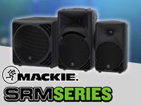 MACKIEパワードスピーカーSRMシリーズのページがリニューアル！！