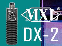 デュアル・カプセル搭載のダイナミックマイク「MXL DX-2」取り扱い開始！