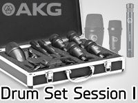 AKGドラム用マイクセット「DRUMSET SESSION I」値下げ！