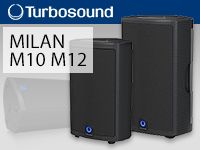TURBOSOUND MILAN M10とM12を限定特価！！