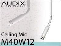 AUDIX天井吊り下げマイク「M40W12」値下げ！