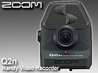 ハンディタイプのビデオレコーダーZOOM Q2n 入荷！