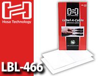 便利なケーブルラベルHOSA「LBL-466」取扱開始！