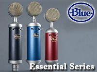 Blue 最新コンデンサーマイク「エッセンシャルシリーズ」入荷！